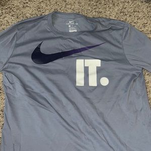 Nike t-shirt work maybe once or twice no rips or tears.